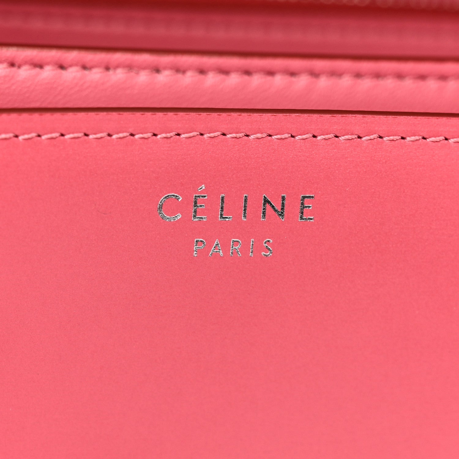 Celine Smooth Calfskin Medium Classic Box Flap Bag Bubble 6 of 10