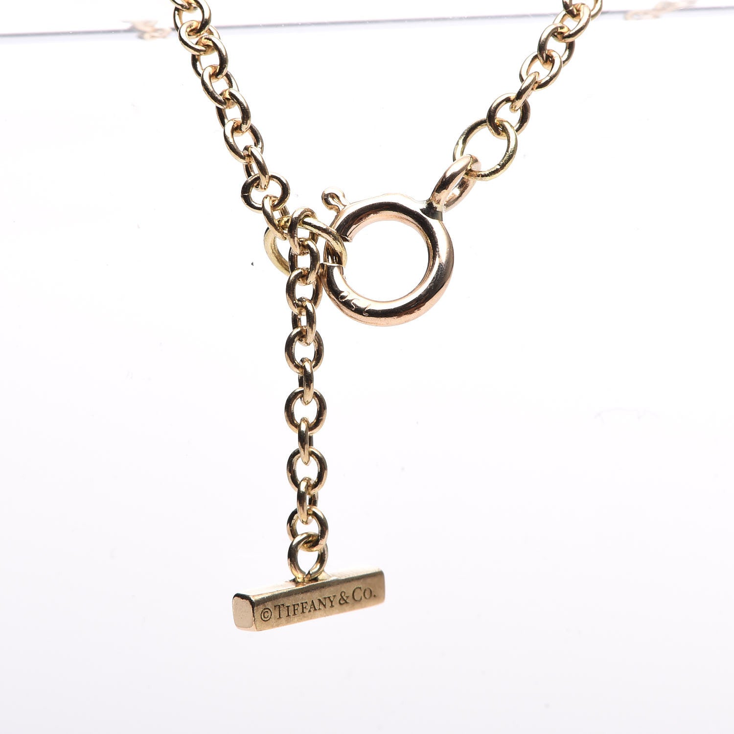Tiffany 18K Yellow Gold T Smile Bracelet 4 of 4
