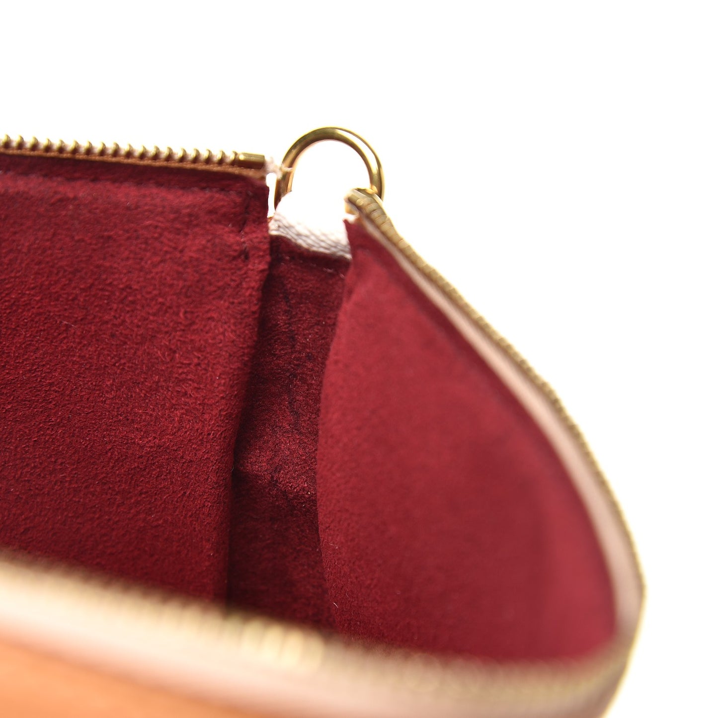Monogram Multicolor Pochette Accessories White