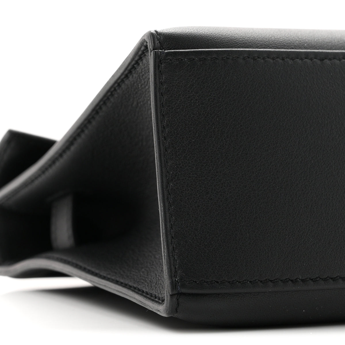 Hermes Swift Kelly Pochette Clutch Black 9 of 11