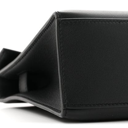 Hermes Swift Kelly Pochette Clutch Black 9 of 11