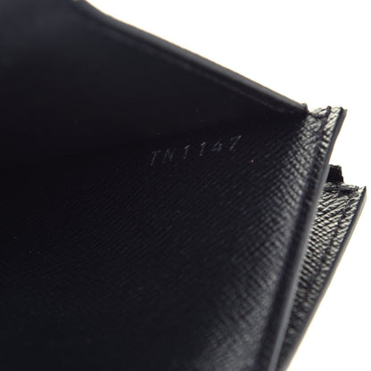 Louis Vuitton Epi Twist Compact Wallet Black 7 of 7