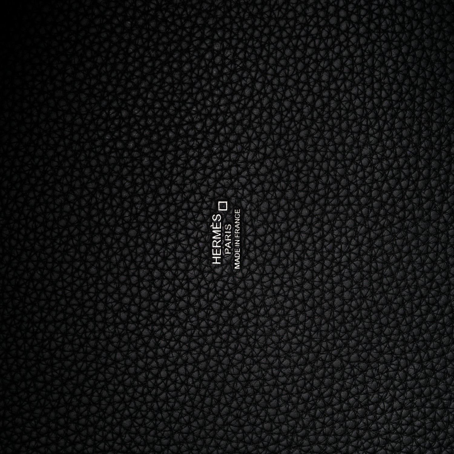Hermes Taurillon Clemence Matte Alligator Picotin Lock Touch 22 MM Black 6 of 8
