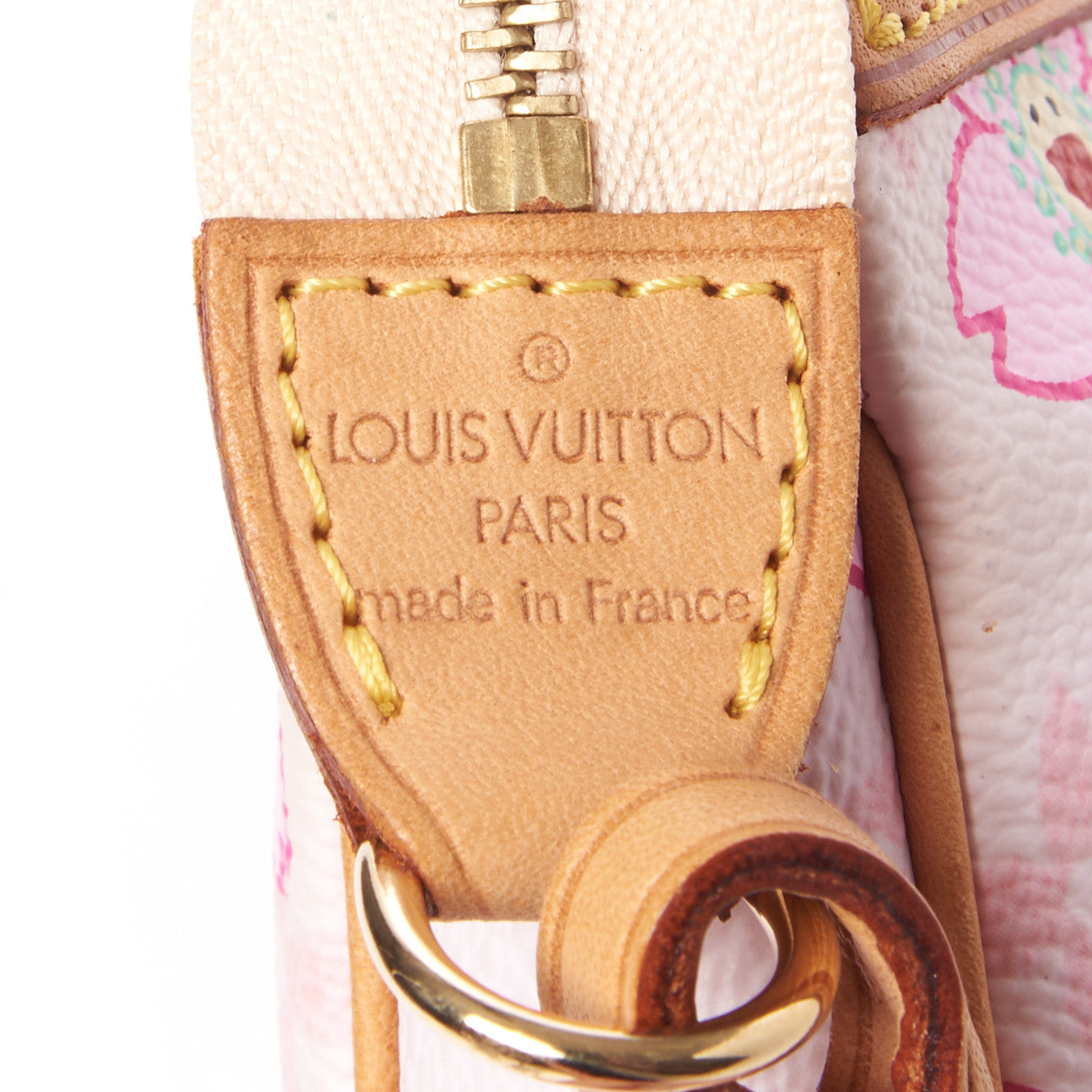 Louis Vuitton Monogram Cherry Blossom Pochette Accessories Pink 5 of 7