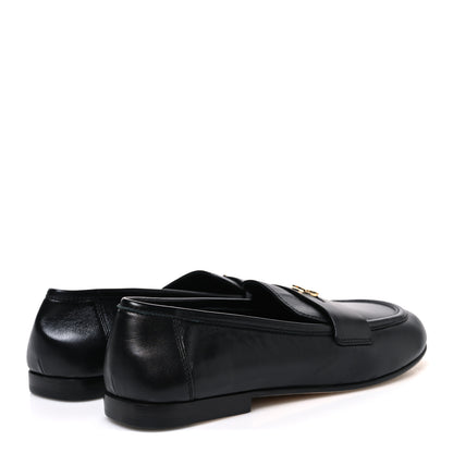 Louis Vuitton Lambskin Soho Flat Loafer 37 Black 5 of 10