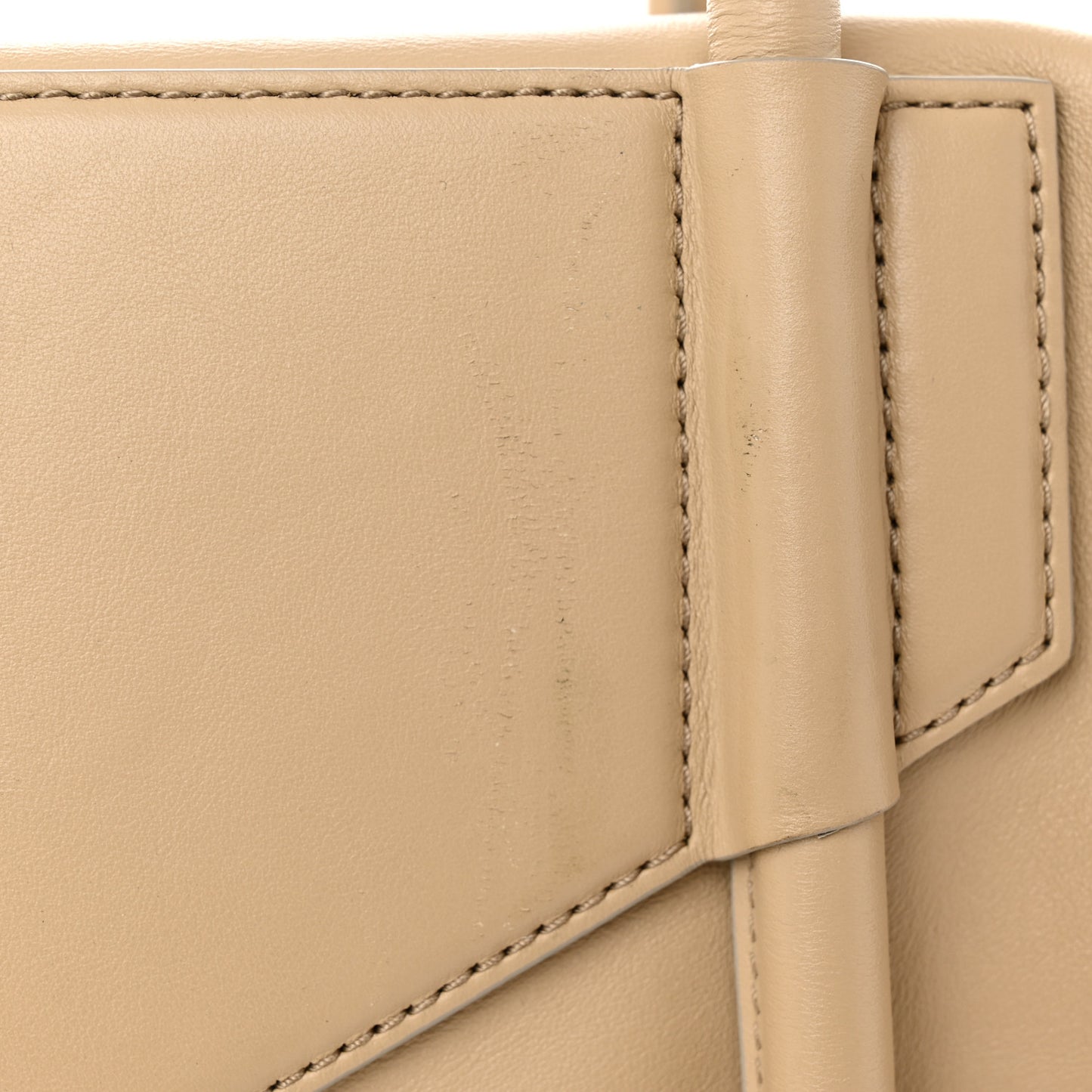 Smooth Calfskin Medium Antigona Lock Duffle Bag Beige