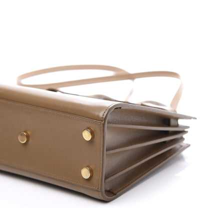 Saint Laurent Calfskin Nano Sac De Jour Dark Beige 7 of 11