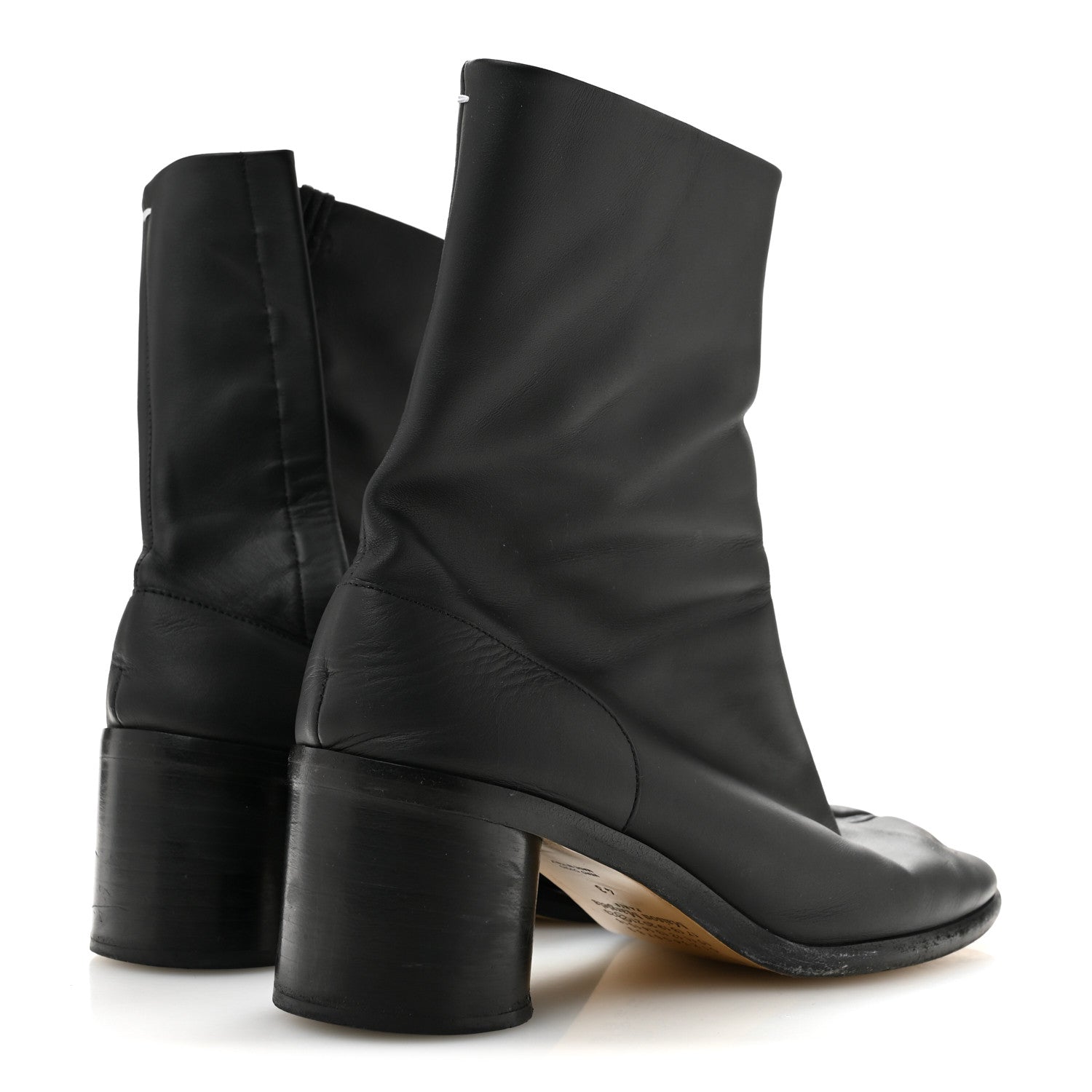 Maison Margiela Camel Mens Tabi Ankle Boots  43 Black 5 of 9