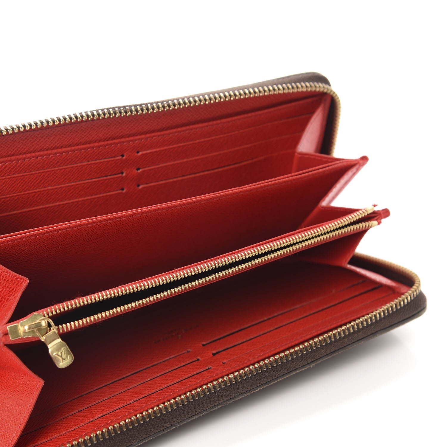 Louis Vuitton Monogram Zippy Wallet Coquelicot 5 of 9