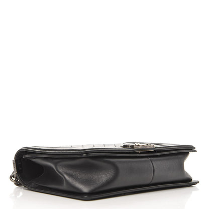 Chanel Calfskin Quilted New Medium Boy Flap Black 5 of 10