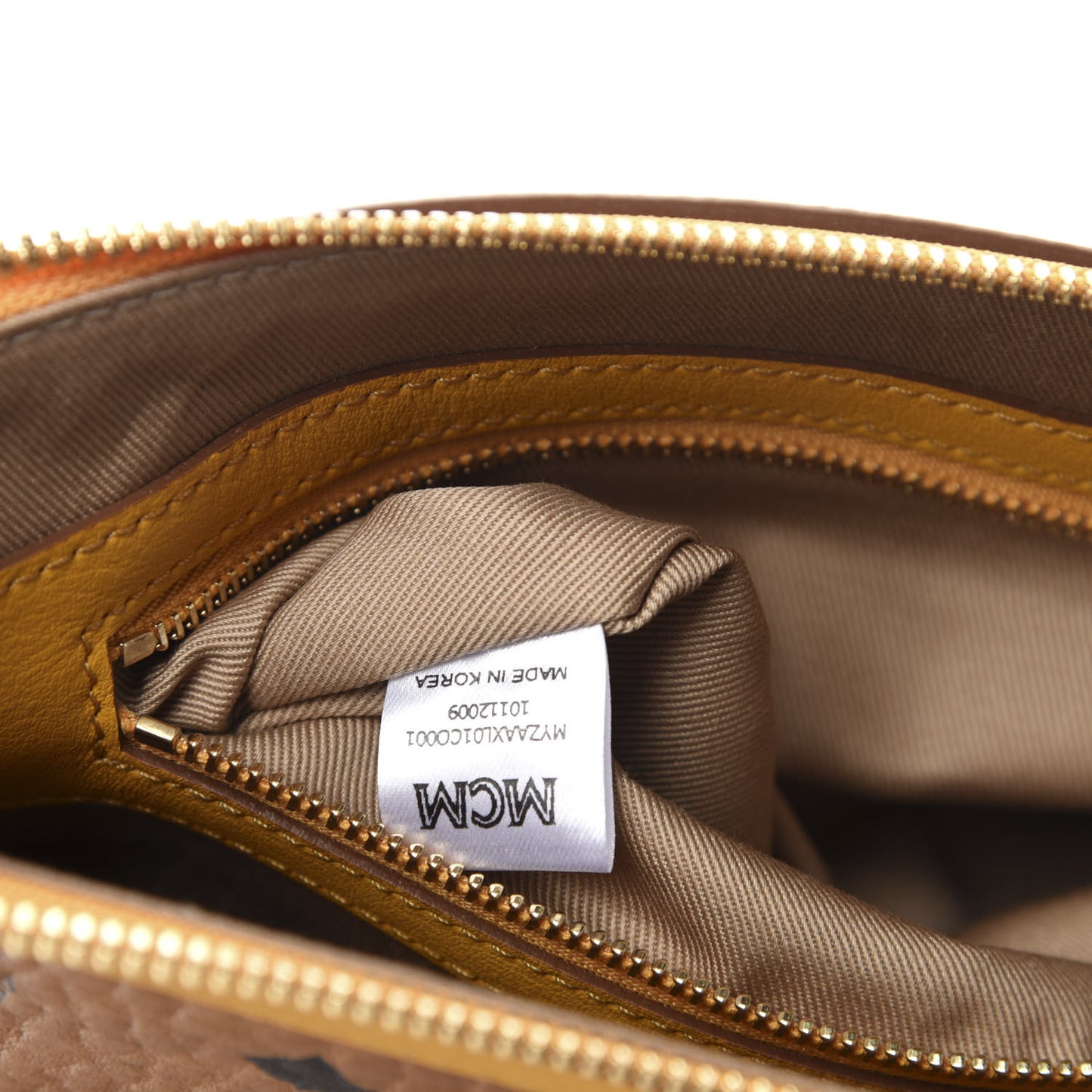 Visetos Crossbody Pouch Cognac Yellow
