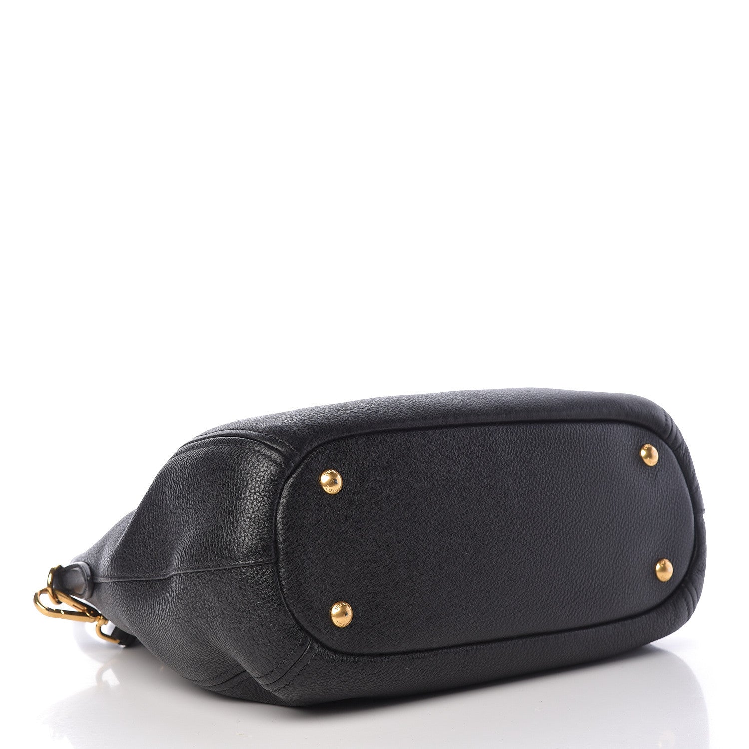 Prada Vitello Phenix Shopping Tote Black 4 of 13