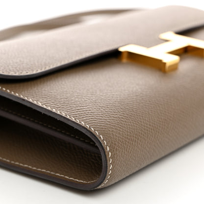 Hermes Epsom Constance Long To Go Wallet Etoupe 8 of 10