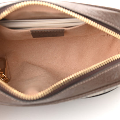 Gucci GG Supreme Monogram Web Mini Ophidia Shoulder Bag Brown 5 of 9