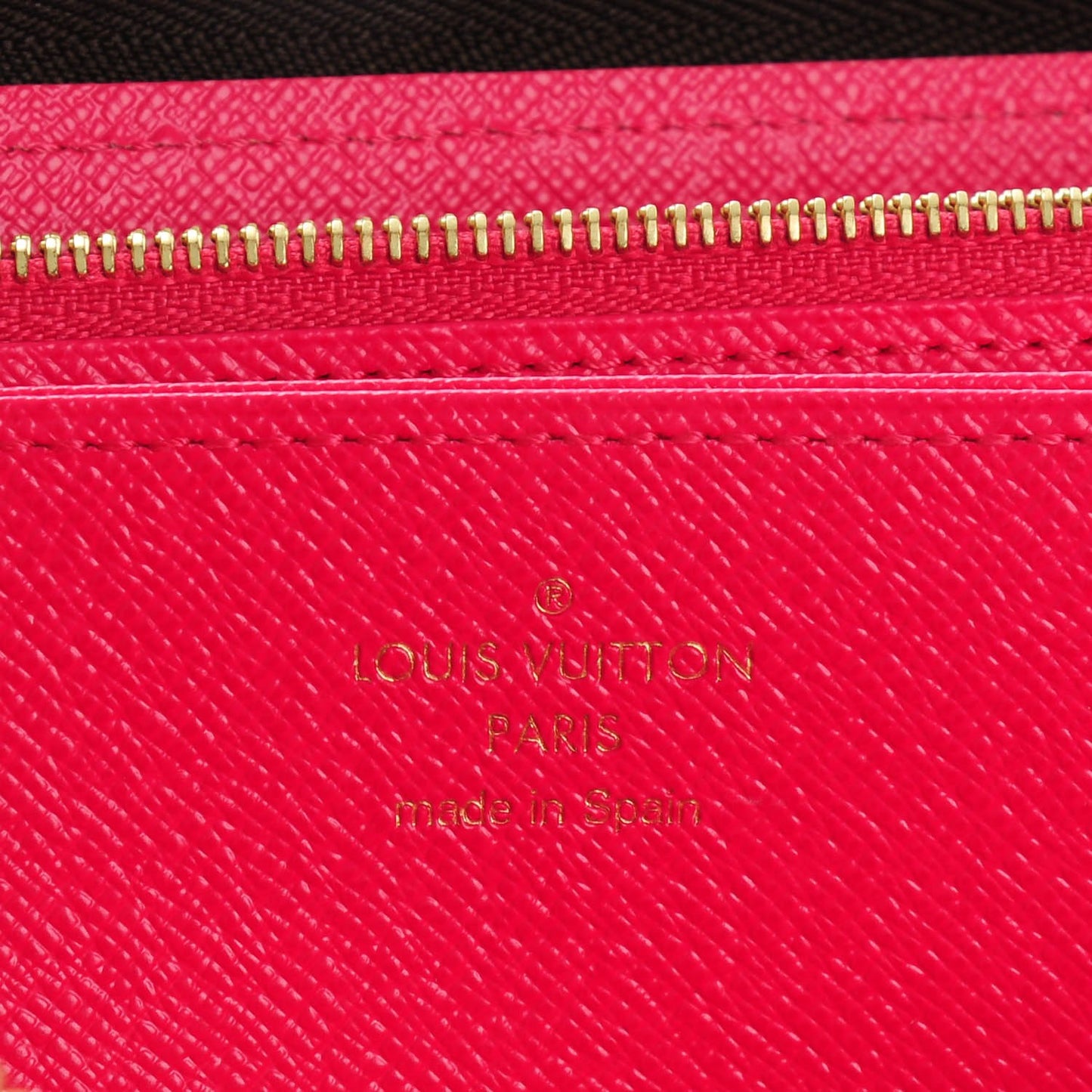 Monogram Bay Zippy Wallet Rose Ballerine Poppy