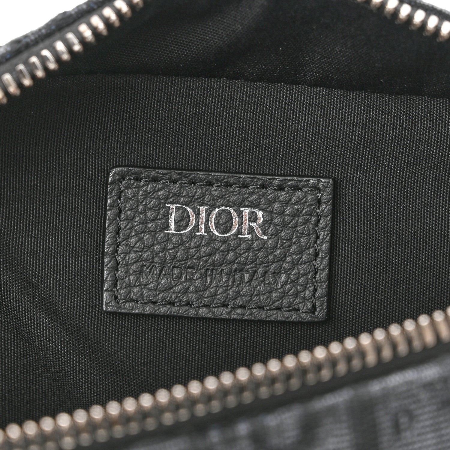 Christian Dior HOMME Oblique Safari Messenger Black 4 of 9