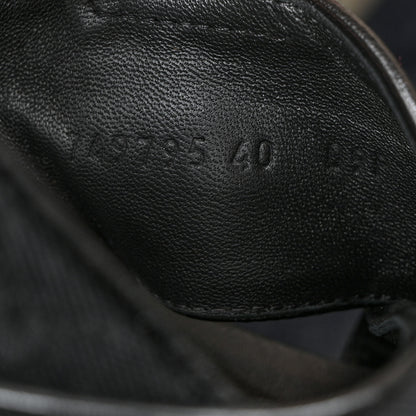 Gucci Monogram Granada Kid Trip 40/72mm Lug Sole Sandals 40 Black 7 of 9