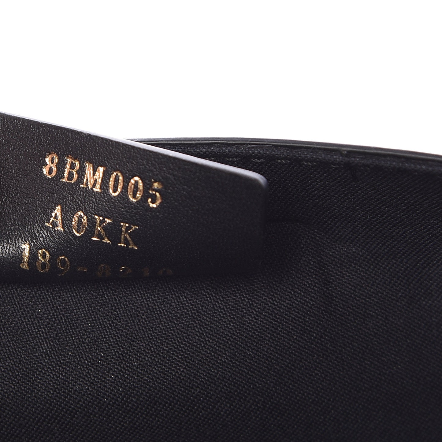 Vitello Liberty Lucido F is Fendi Envelope Belt Bag Black