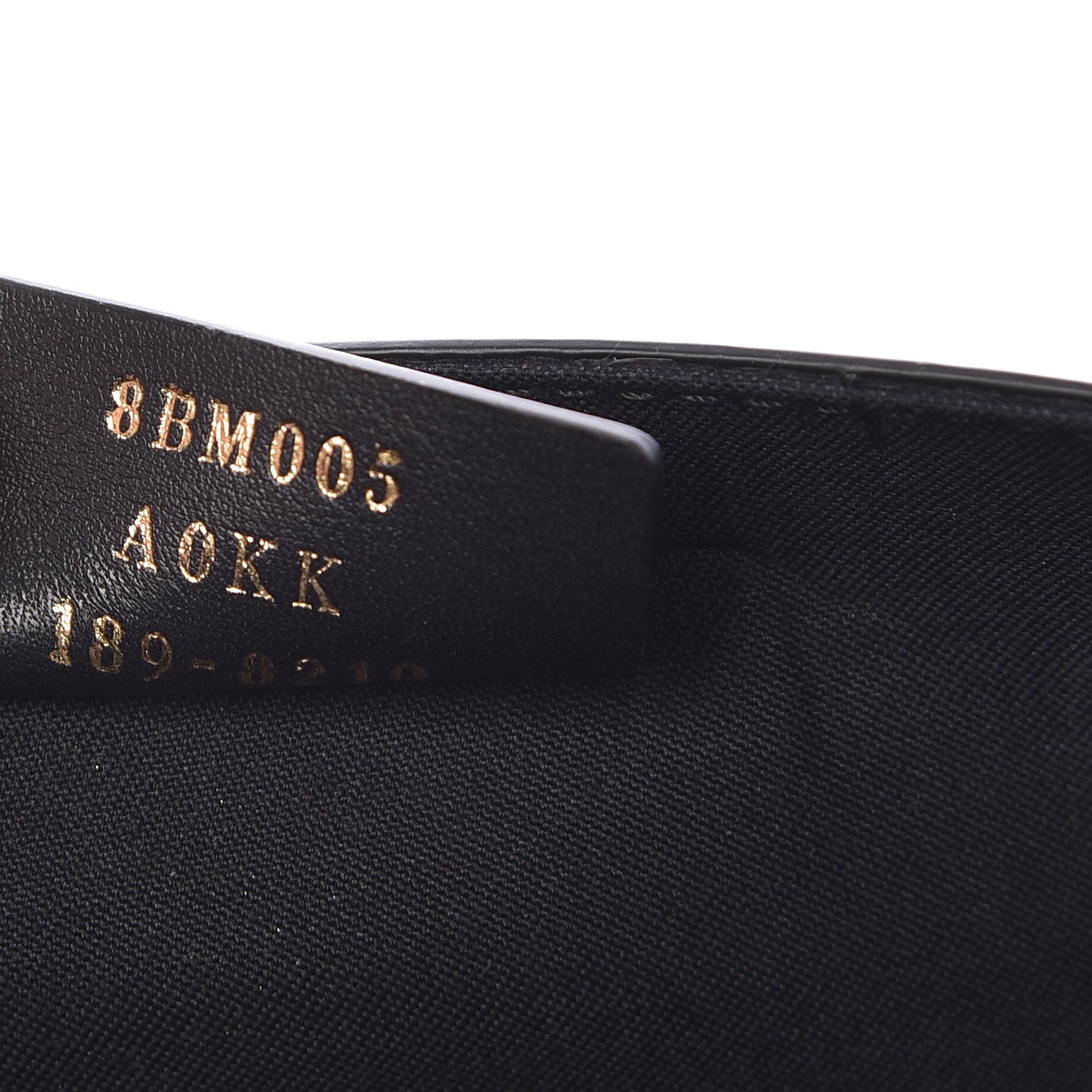 Fendi Vitello Liberty Lucido F is Fendi Envelope Belt Bag Black 8 of 12