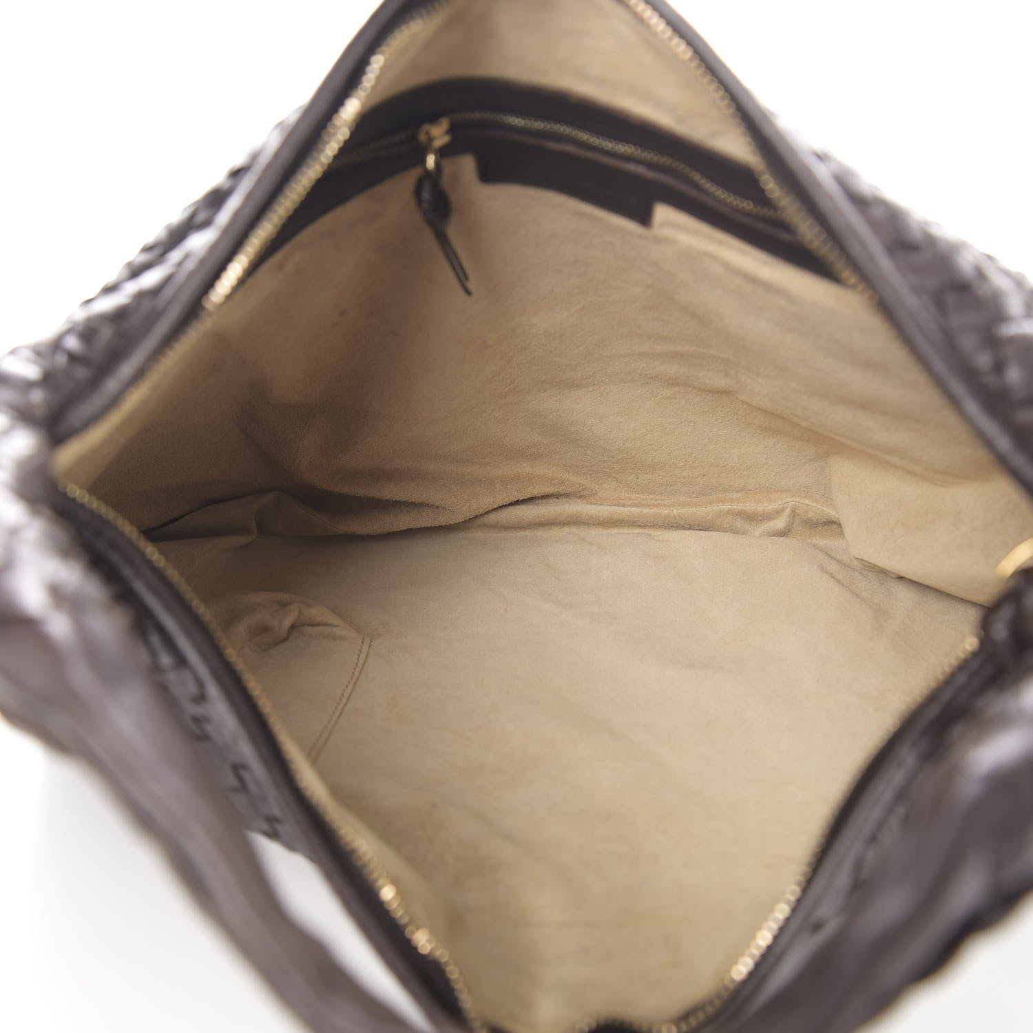Bottega Veneta Nappa Intrecciato Large Veneta Hobo Ebano 5 of 10