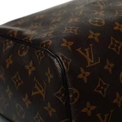 Louis Vuitton Monogram Macassar Keepall Bandouliere 55 12 of 13