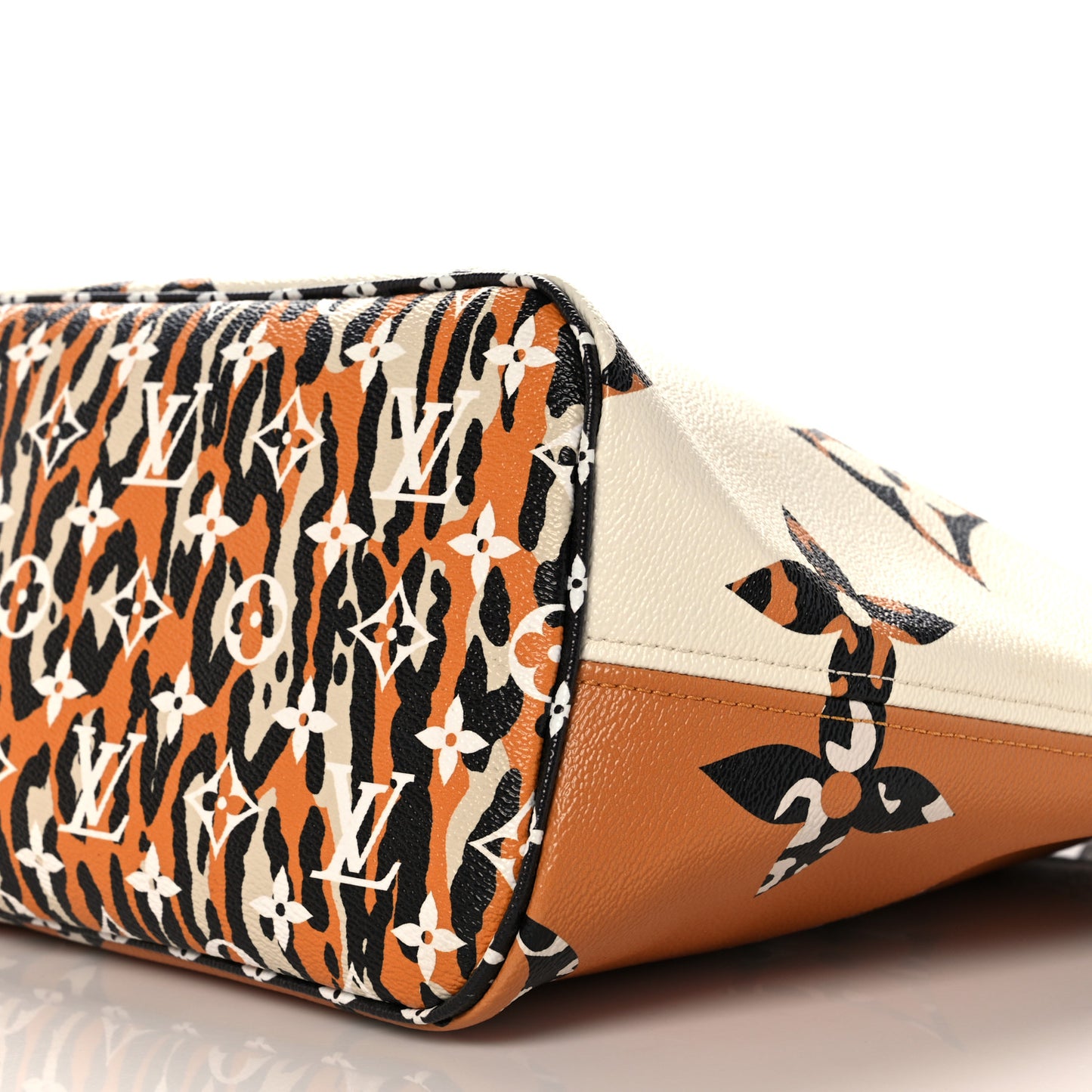 Monogram Giant Jungle Neverfull MM Ivory