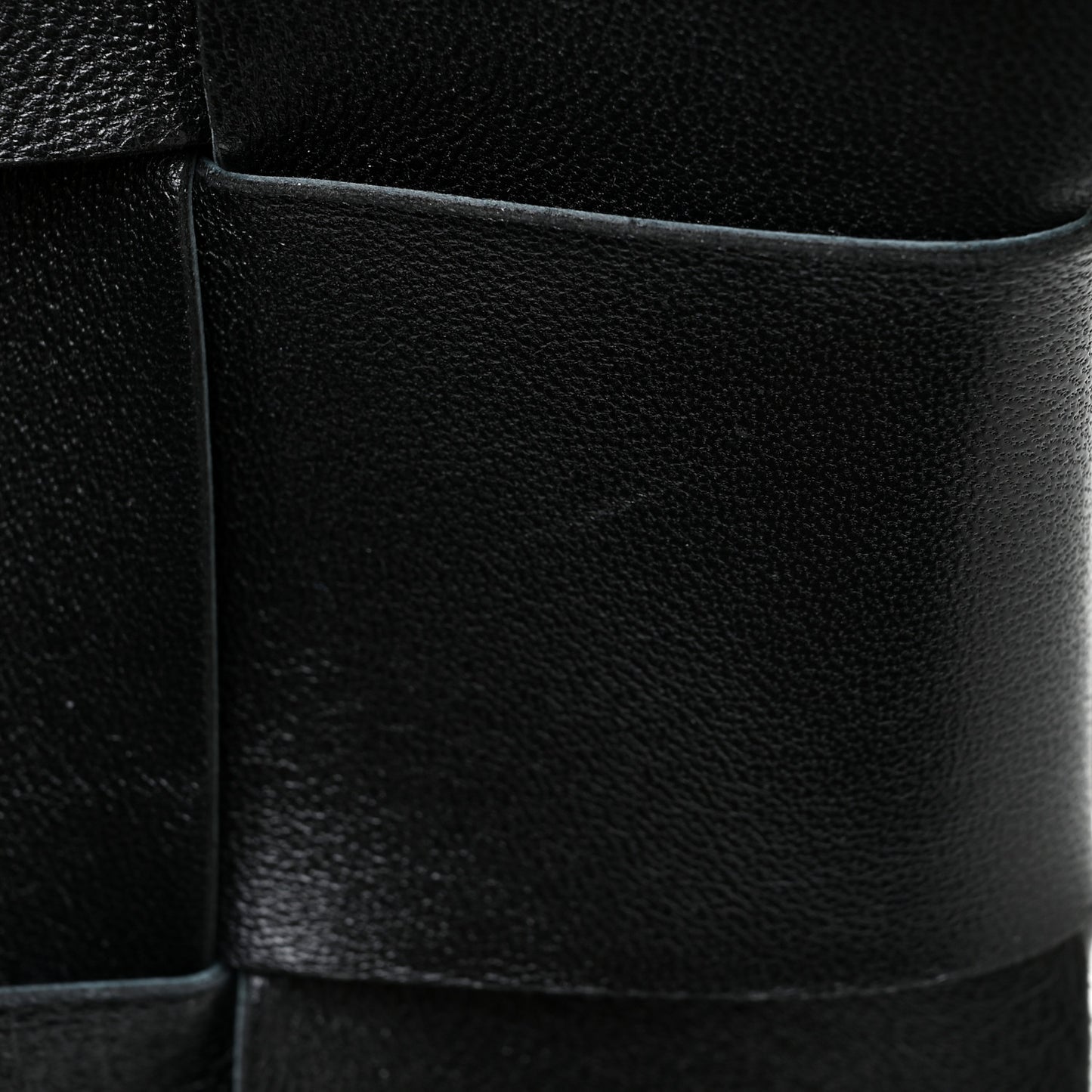 Nappa Maxi Intrecciato Cassette Bucket Bag Black