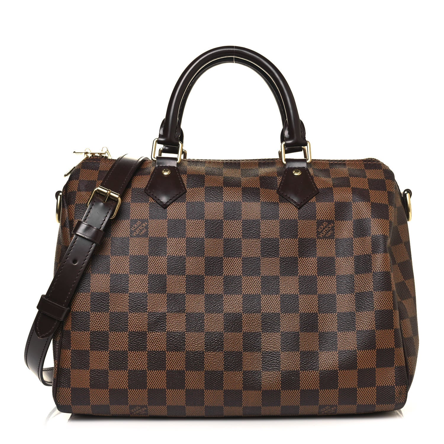 Louis Vuitton Damier Ebene Speedy Bandouliere 30 1 of 16