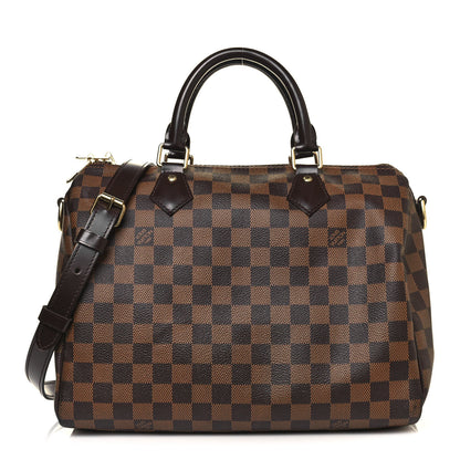 Louis Vuitton Damier Ebene Speedy Bandouliere 30 1 of 16