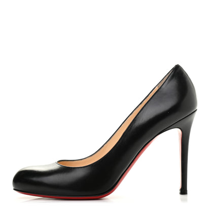 Christian Louboutin Kid Simple 100 Pumps 39.5 Black 1 of 7