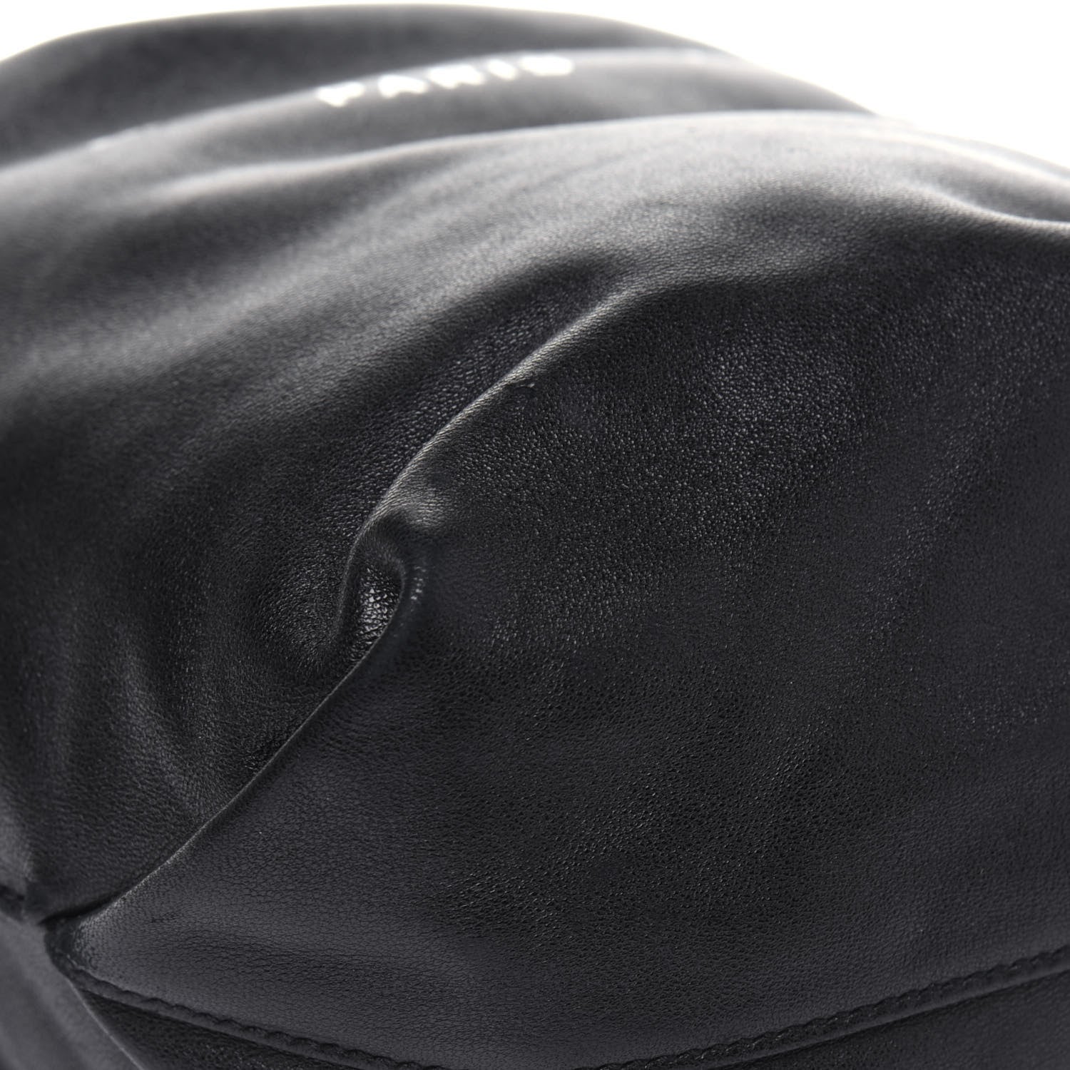 Saint Laurent Lambskin Small Teddy Bucket Bag Black 11 of 18