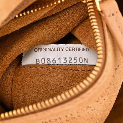 Bottega Veneta Grained Calfskin Maxi Intrecciato Mini Arco Caramel 7 of 11