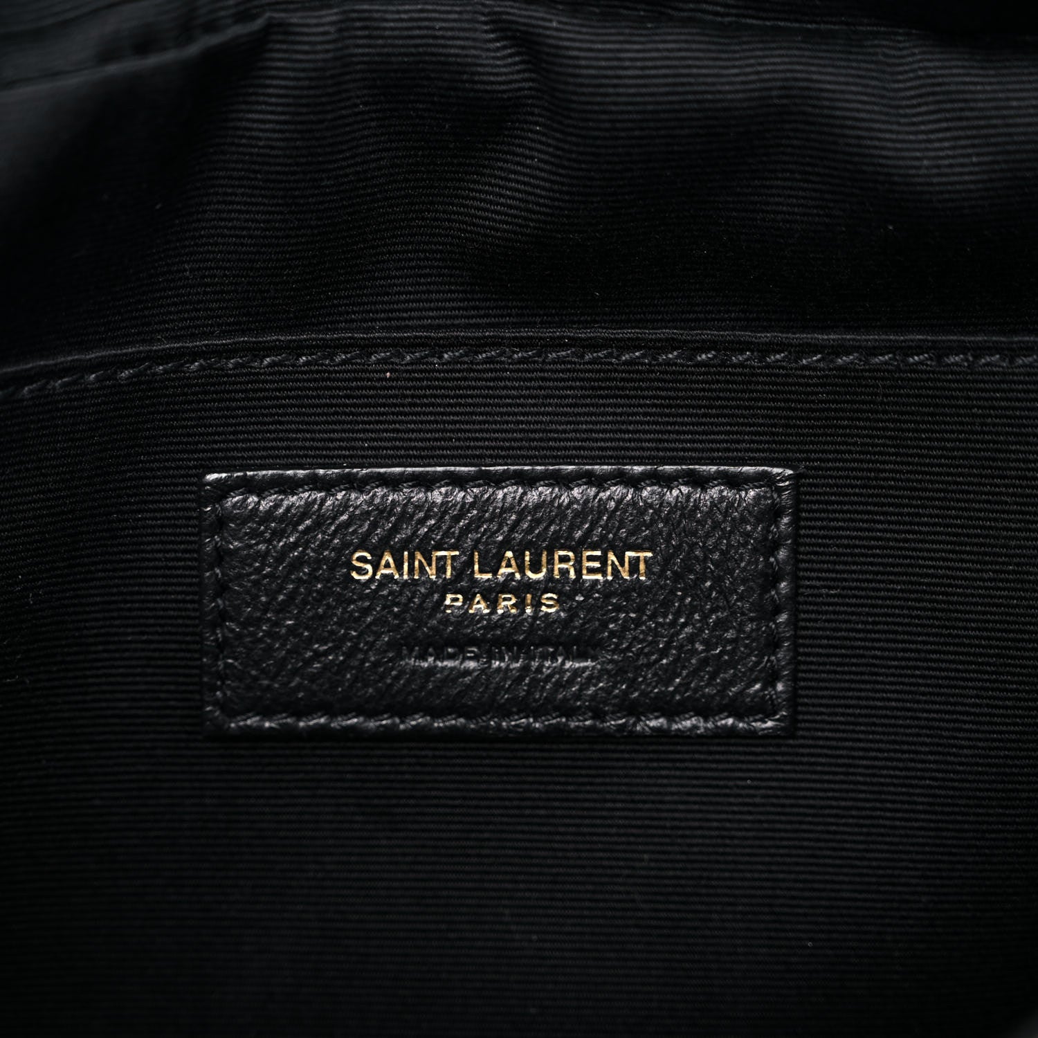 Saint Laurent Raffia Canvas Monogram Lou Camera Bag Beige Black 6 of 10