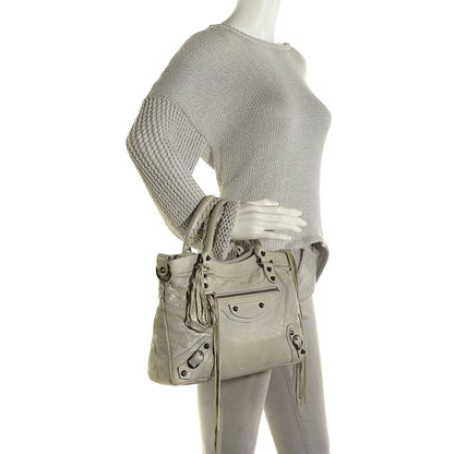 Balenciaga Agneau Classic Hardware Town Gris Ciment 2 of 24