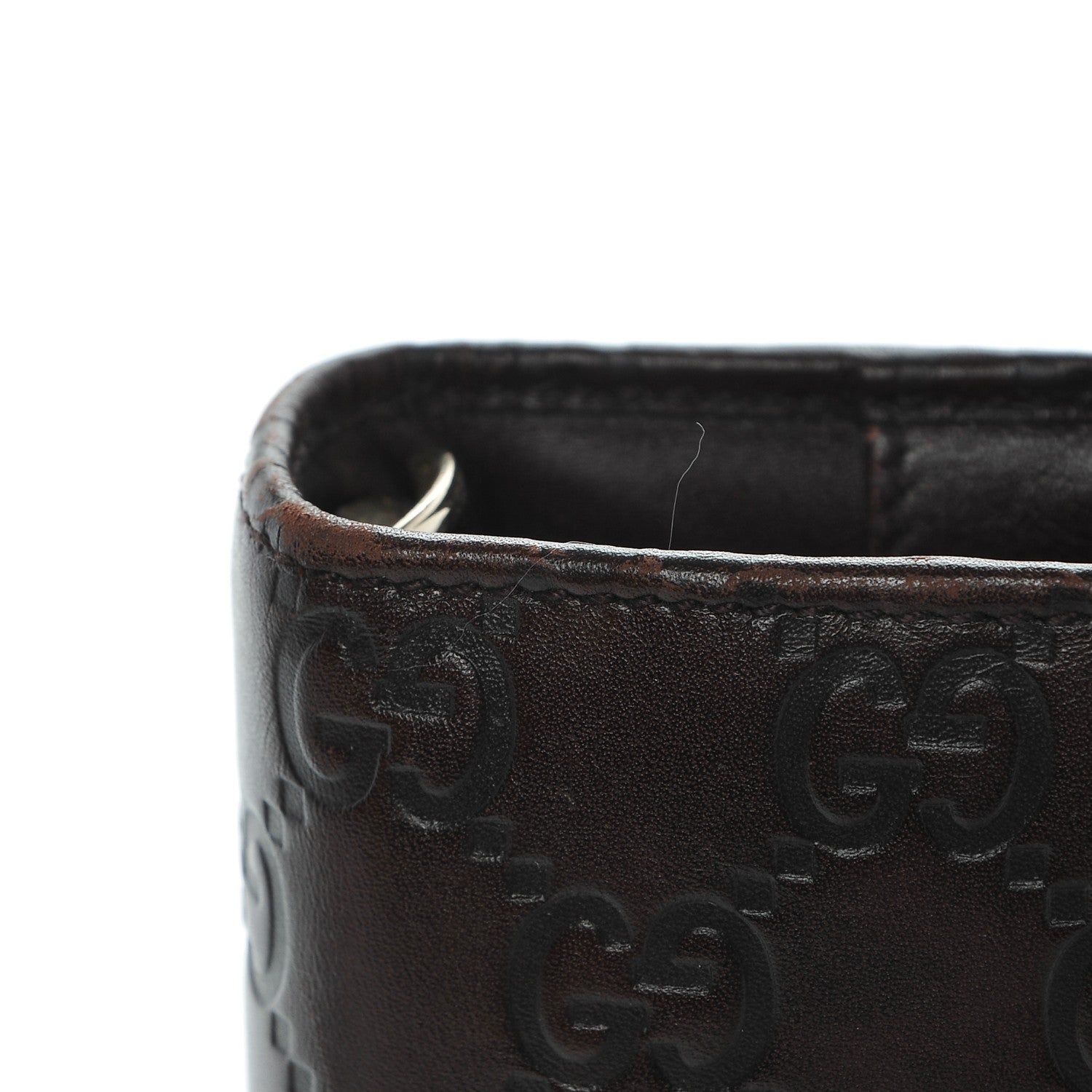 Gucci Guccissima Standard Agenda Dark Brown 8 of 8