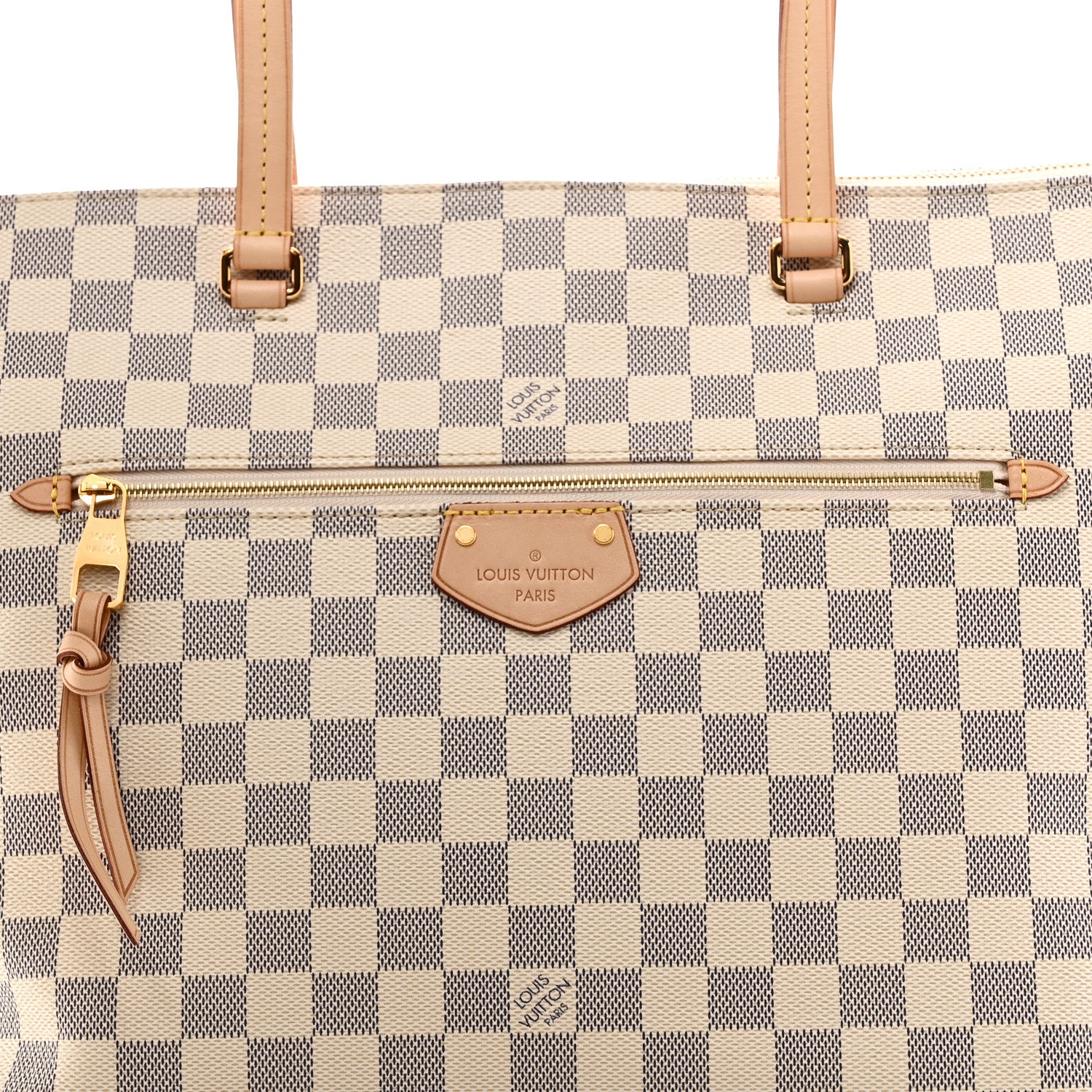 Louis Vuitton Damier Azur Iena MM 8 of 10