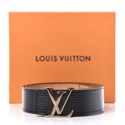 Louis Vuitton Epi 30mm LV Initiales Belt 85 34 Black 8 of 8