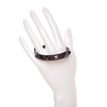 Valentino Garavani Vitello Rockstud Bracelet Rubin 2 of 5