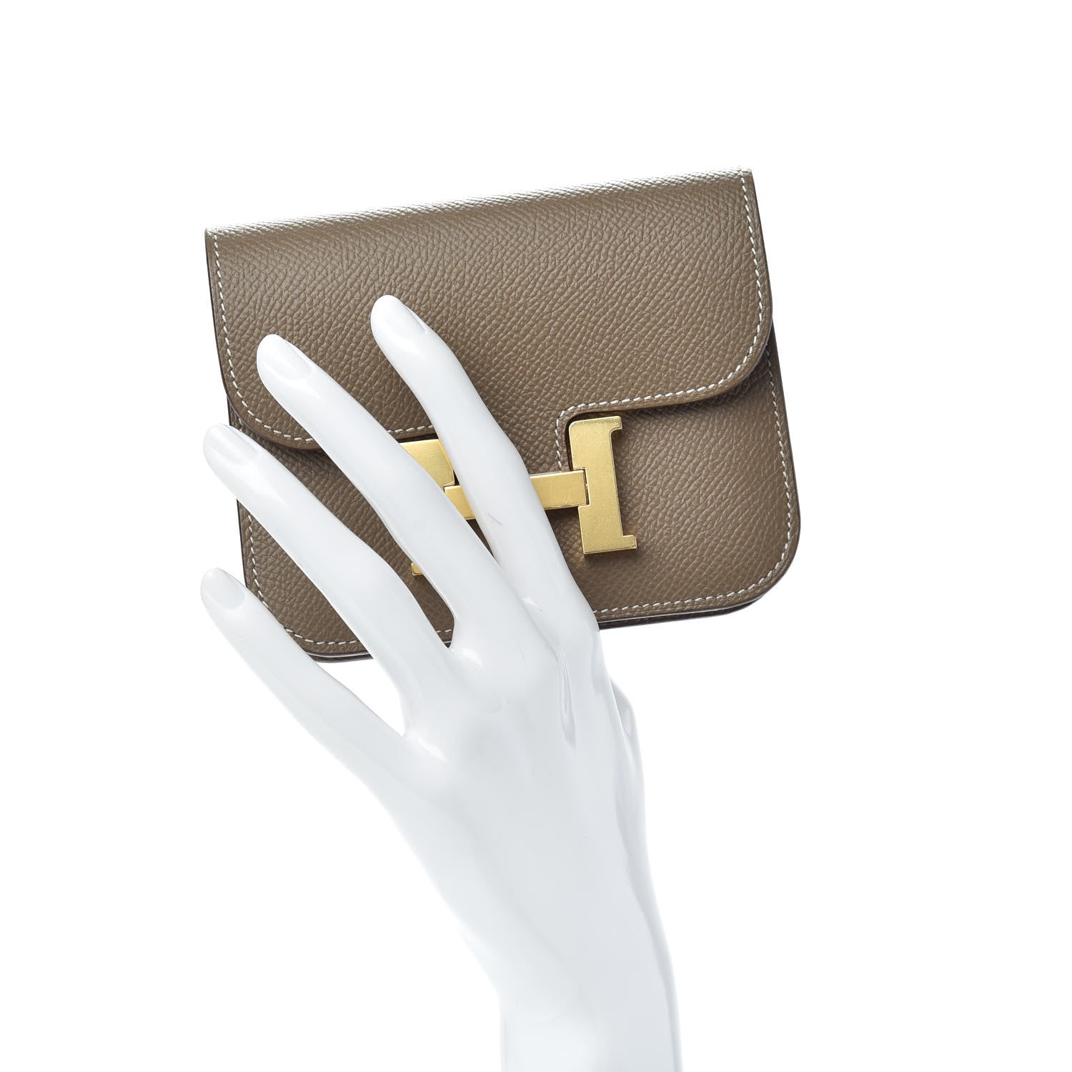 Hermes Epsom Constance Slim Wallet Etoupe 2 of 9