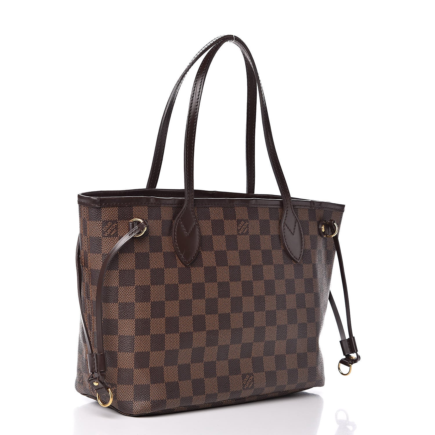 Louis Vuitton Damier Ebene Neverfull PM 3 of 17