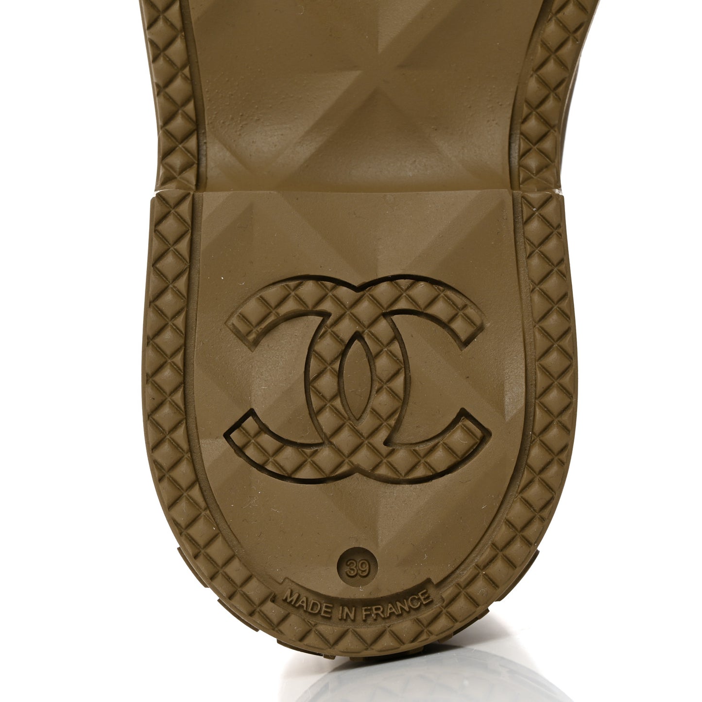 Caoutchouk CC High Boots 39 Dark Beige