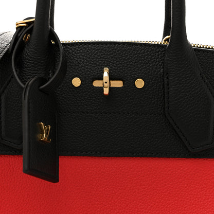 Louis Vuitton Taurillon City Steamer PM Black Rouge 7 of 11