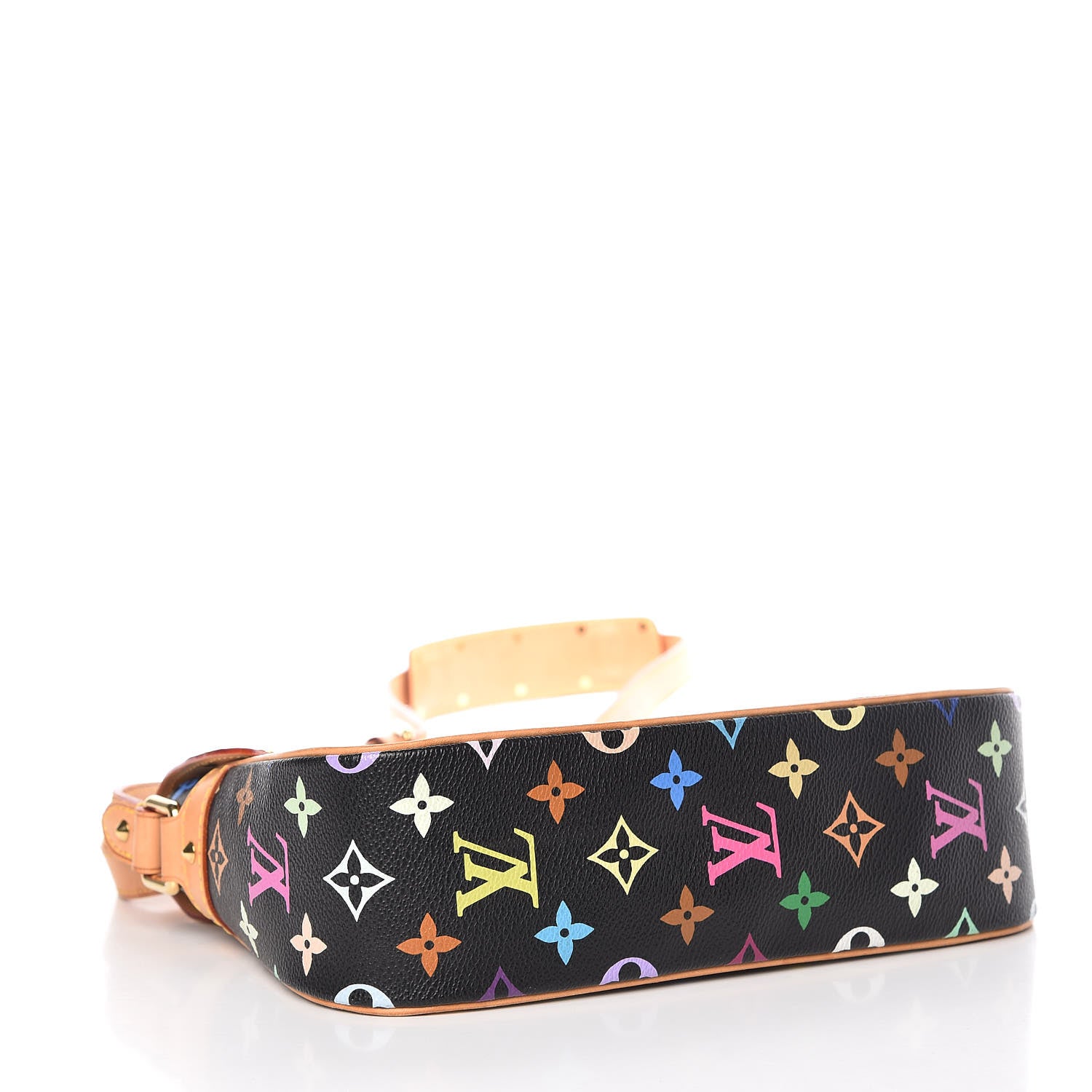 Louis Vuitton Monogram Multicolor Sologne Black 4 of 12