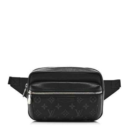 Louis Vuitton Taiga Monogram Outdoor Bumbag Black 1 of 10