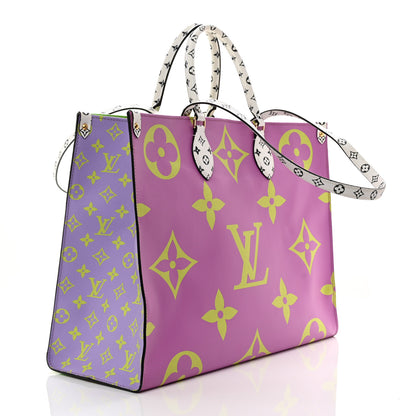 Louis Vuitton LOUIS VUITTON Monogram Giant Onthego GM Pink Lilac 3 of 8