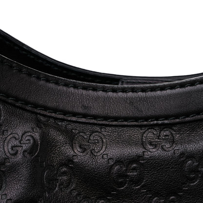 Gucci Guccissima Large Sukey Tote Black 17 of 19
