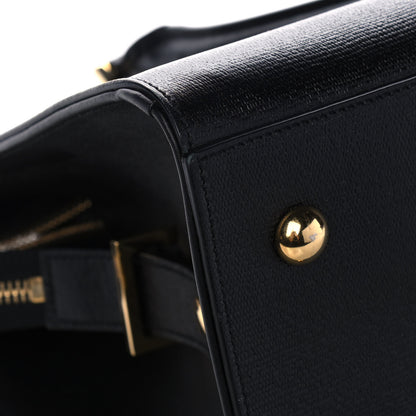 Saint Laurent Textured Calfskin Medium Classic Y Cabas Black 11 of 12