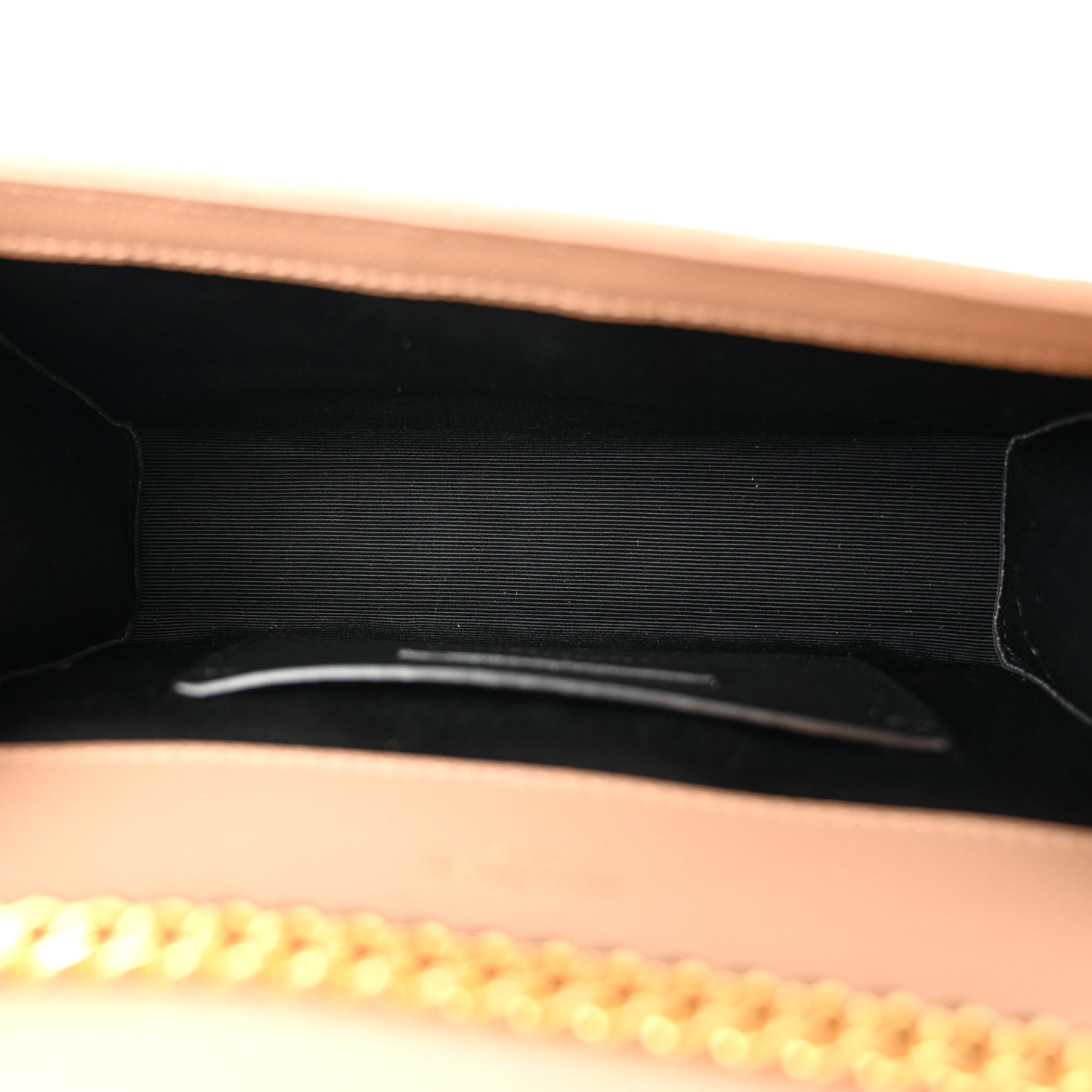 Grain De Poudre Textured Mixed Matelasse Triquilt Small Monogram Satchel Dark Beige