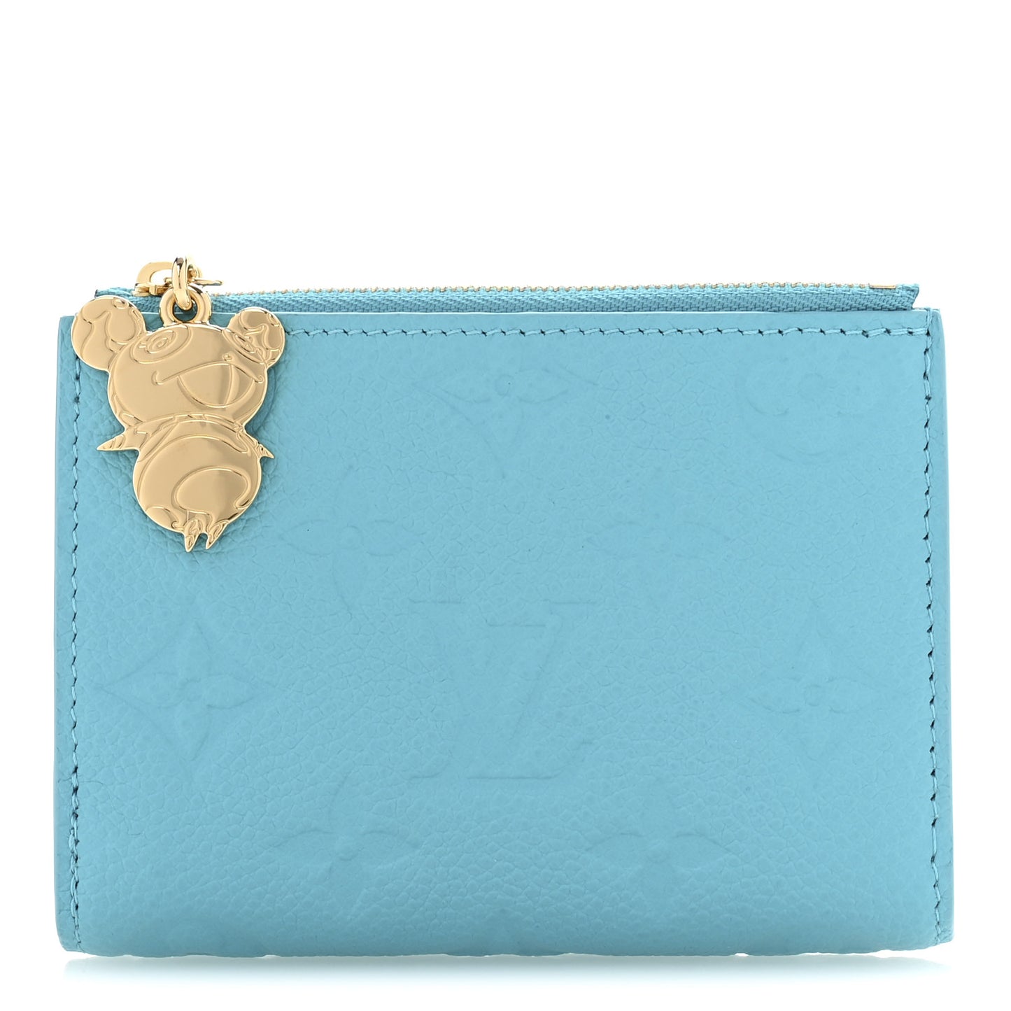 X TM Empreinte Monogram Lisa Wallet Kabira Blue
