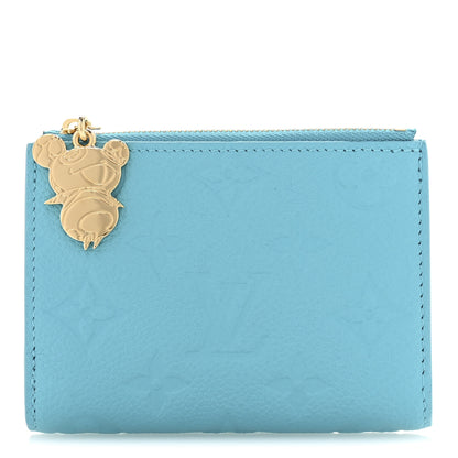 Louis Vuitton X TM Empreinte Monogram Lisa Wallet Kabira Blue 1 of 8